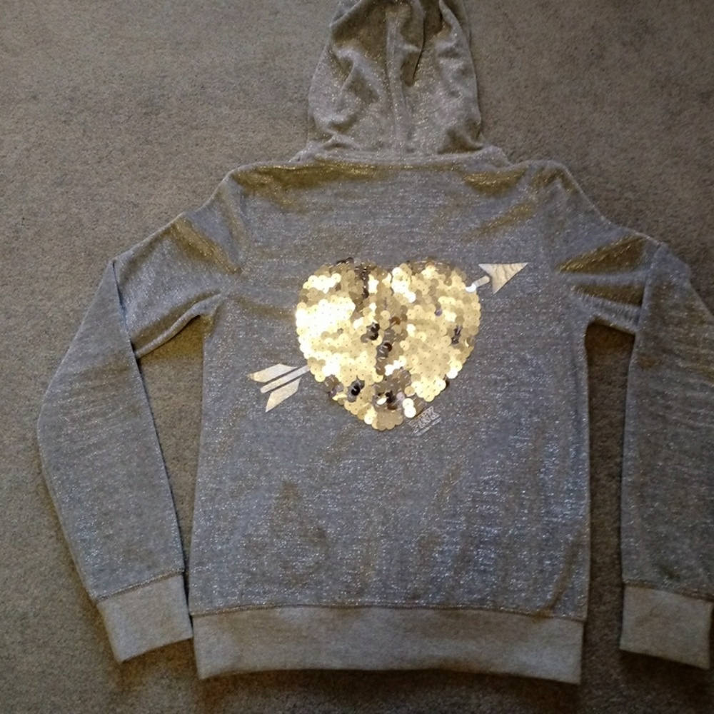PINK Rare Zip Up Hoodie .
